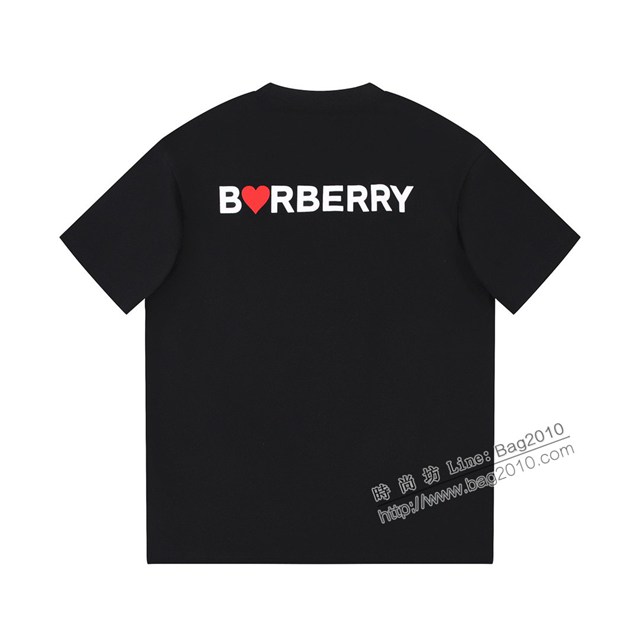 Burberry專櫃巴寶莉2023SS新款七夕限定印花T恤 男女同款 tzy2628
